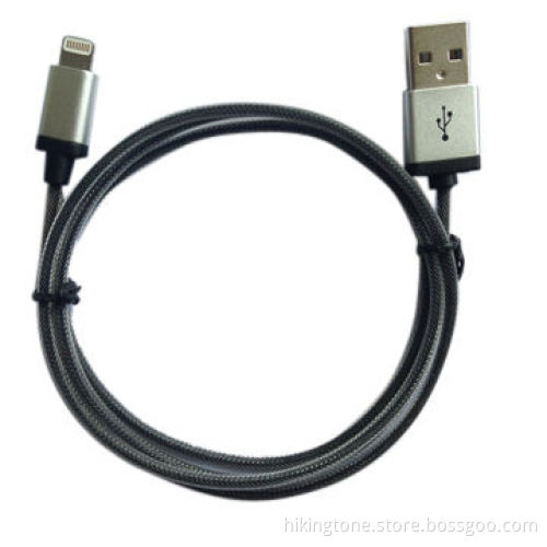 Lightning Connector for iPhone 5/5S/6/6Plus cable, Aluminum Housing with PET 1m/1.8m/3mNew
